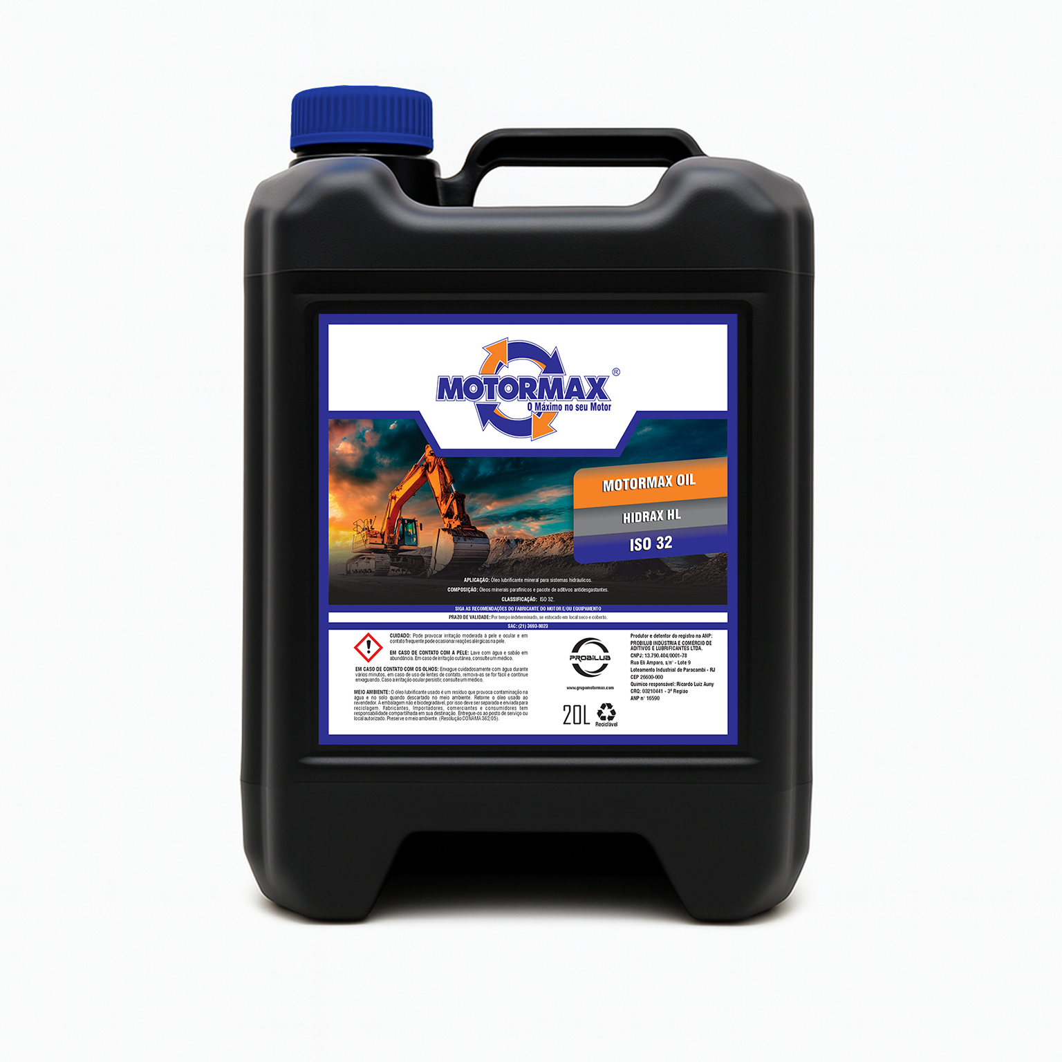 MOTORMAX OIL - ISO 32 - HIDRAX HL - Imagem 3