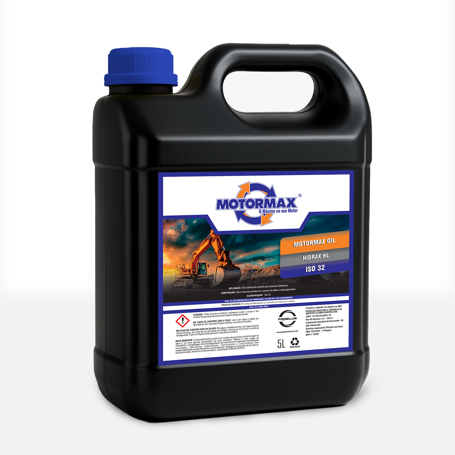 MOTORMAX OIL - ISO 32 - HIDRAX HL - Imagem 2